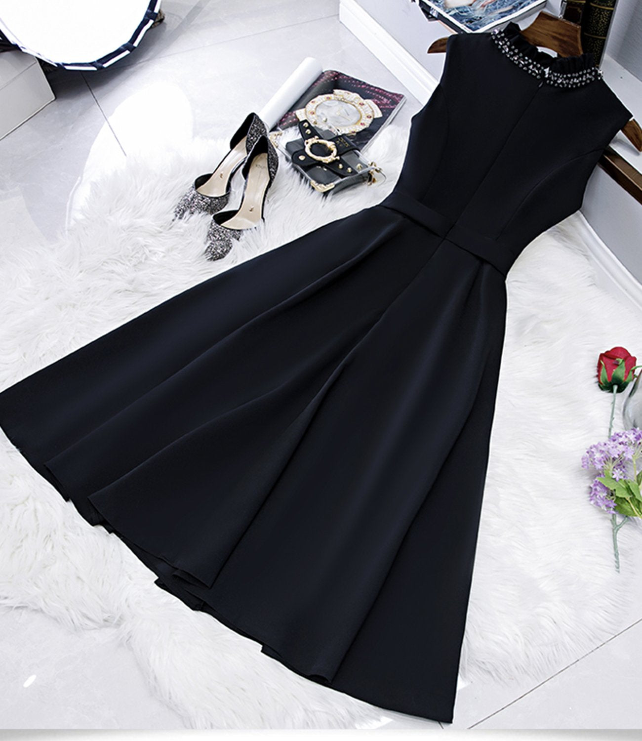 BLACK A LINE Homecoming Dresses Ryleigh SHORT CD18257