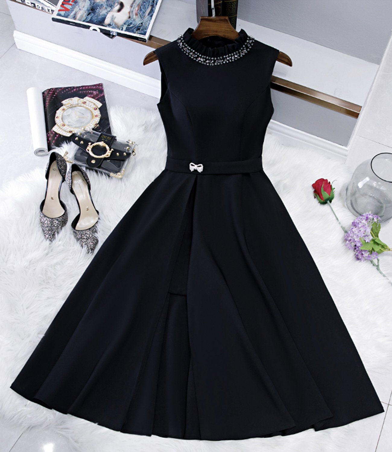 BLACK A LINE Homecoming Dresses Ryleigh SHORT CD18257