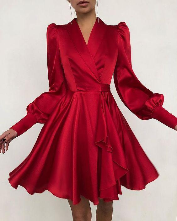 Lovely Short Rachael Homecoming Dresses Red CD19541