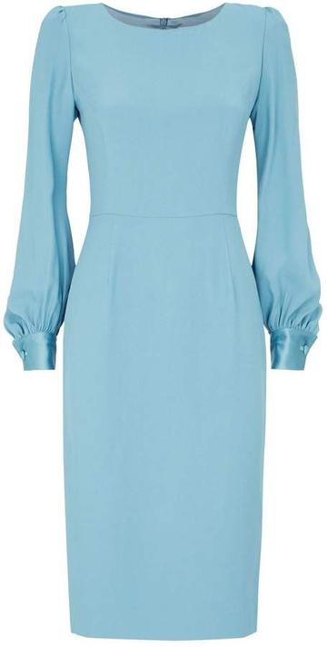 Blue Long Homecoming Dresses Denise Sleeve Short CD22803