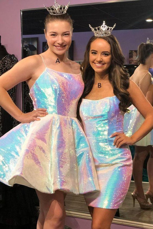 Glitter Short Homecoming Dresses Gertie Party Dresses CD23060
