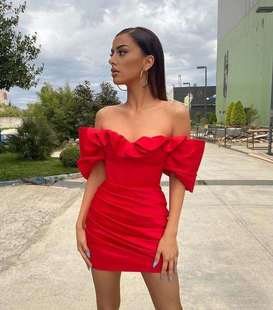 Short Formal Homecoming Dresses Nicola Graduation Dress CD23591