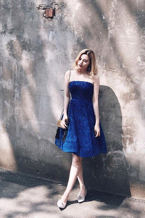 Sweet Taylor Lace Homecoming Dresses Heart Short Dresses With Beading CD2366