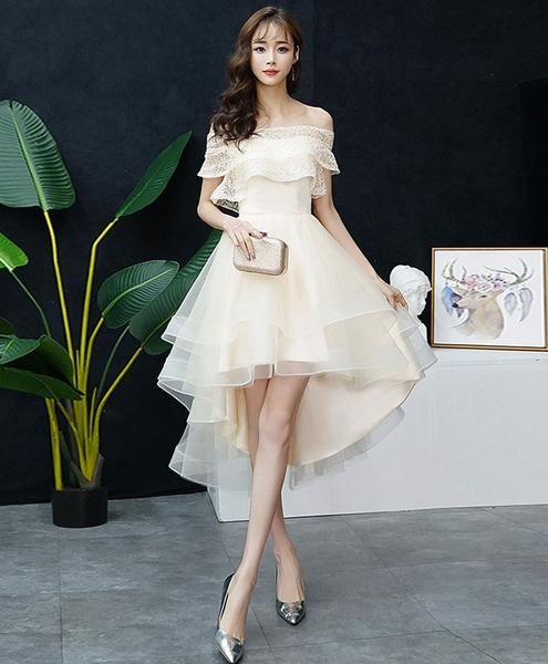 Champagne Faith Homecoming Dresses Tulle CD2447