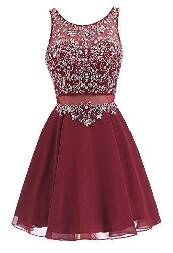 Burgundy Short Barbara Homecoming Dresses Dress Graduation Party Dresses For Teens CD2893