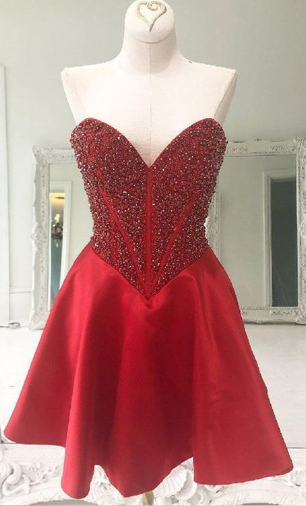 Gorgeous Sparkly A-Line Homecoming Dresses Adyson CD643