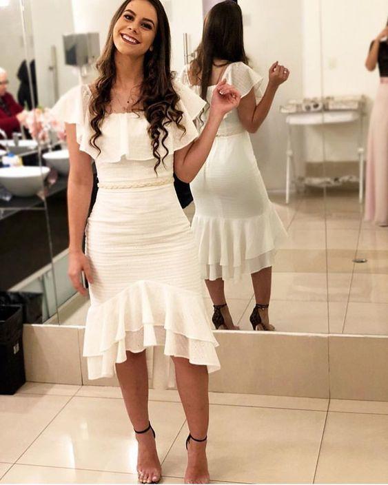 Charming Homecoming Dresses Adelyn Short Sleeves CD9961