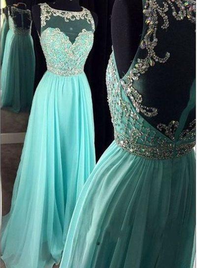 Real Beautiful Long Chiffon Prom Dresses Pretty High Low Zipper Back Evening Dresses RS925