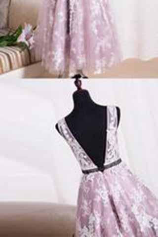 White Homecoming Dress Lace Short Prom Dress Tulle Homecoming Gowns Ball Gown Party Dress RS917