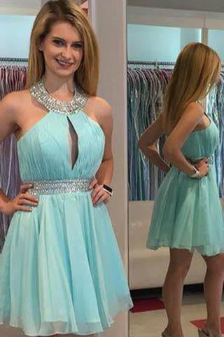 Light Blue Homecoming Dress Homecoming Dresses Homecoming Gowns RS889