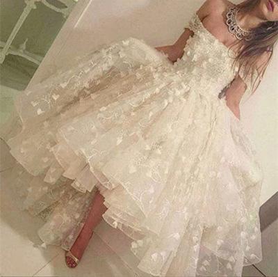 Off the shoulder Handmade Short Prom Dress Homecoming Dress RS705